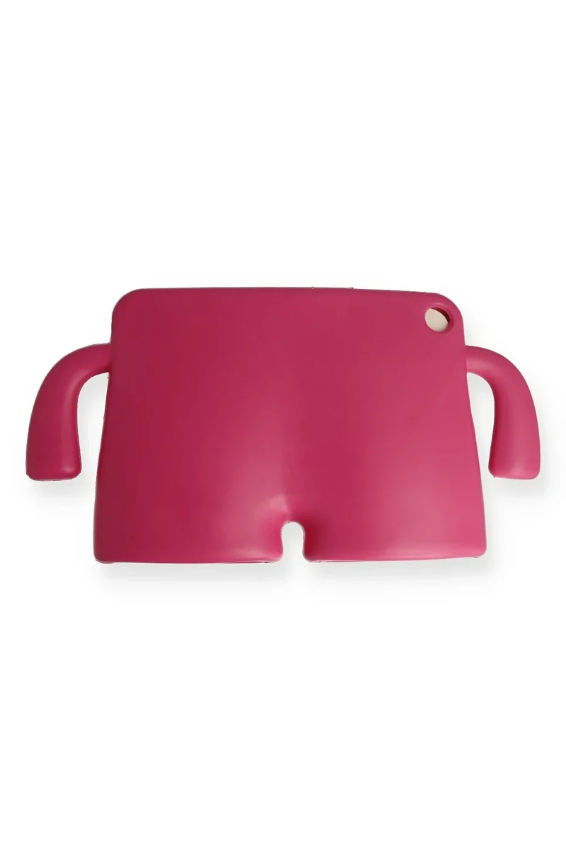 Newface iPad 10.2 (7.nesil) Kılıf Karakter Tablet Silikon - Pembe