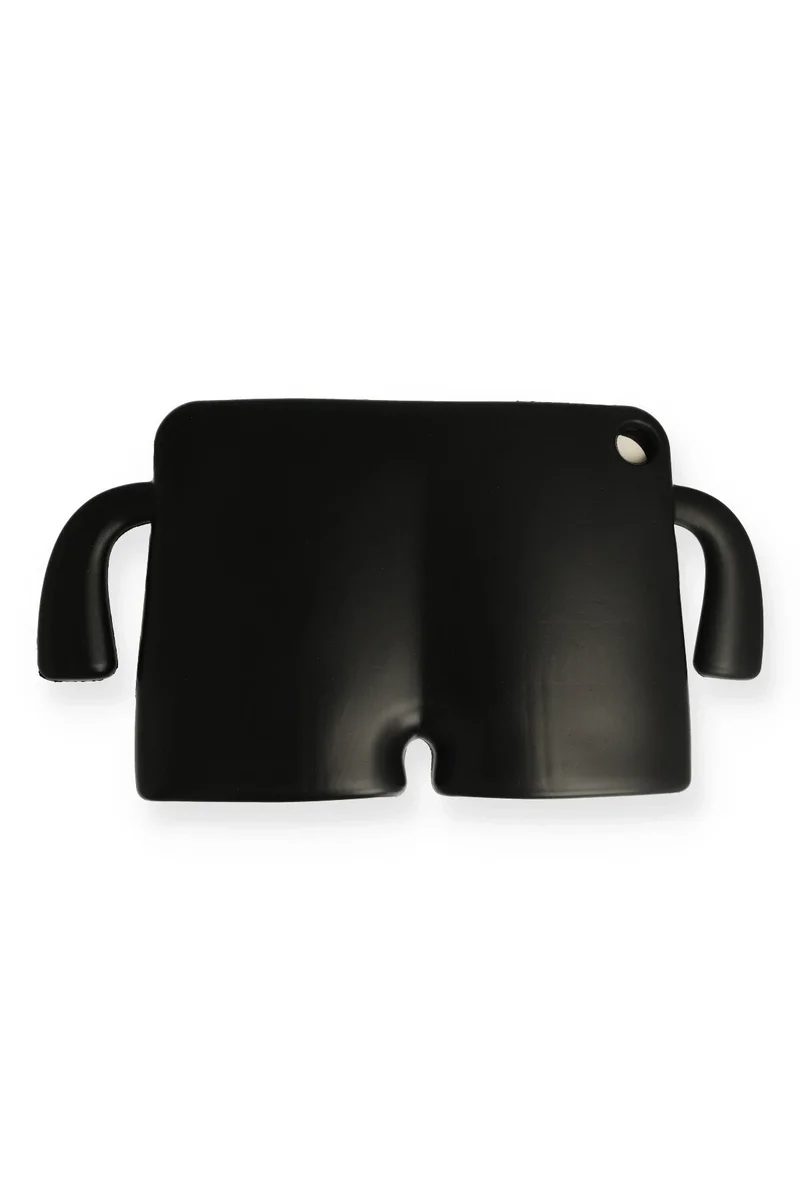 Newface iPad Mini 5 Kılıf Karakter Tablet Silikon - Siyah