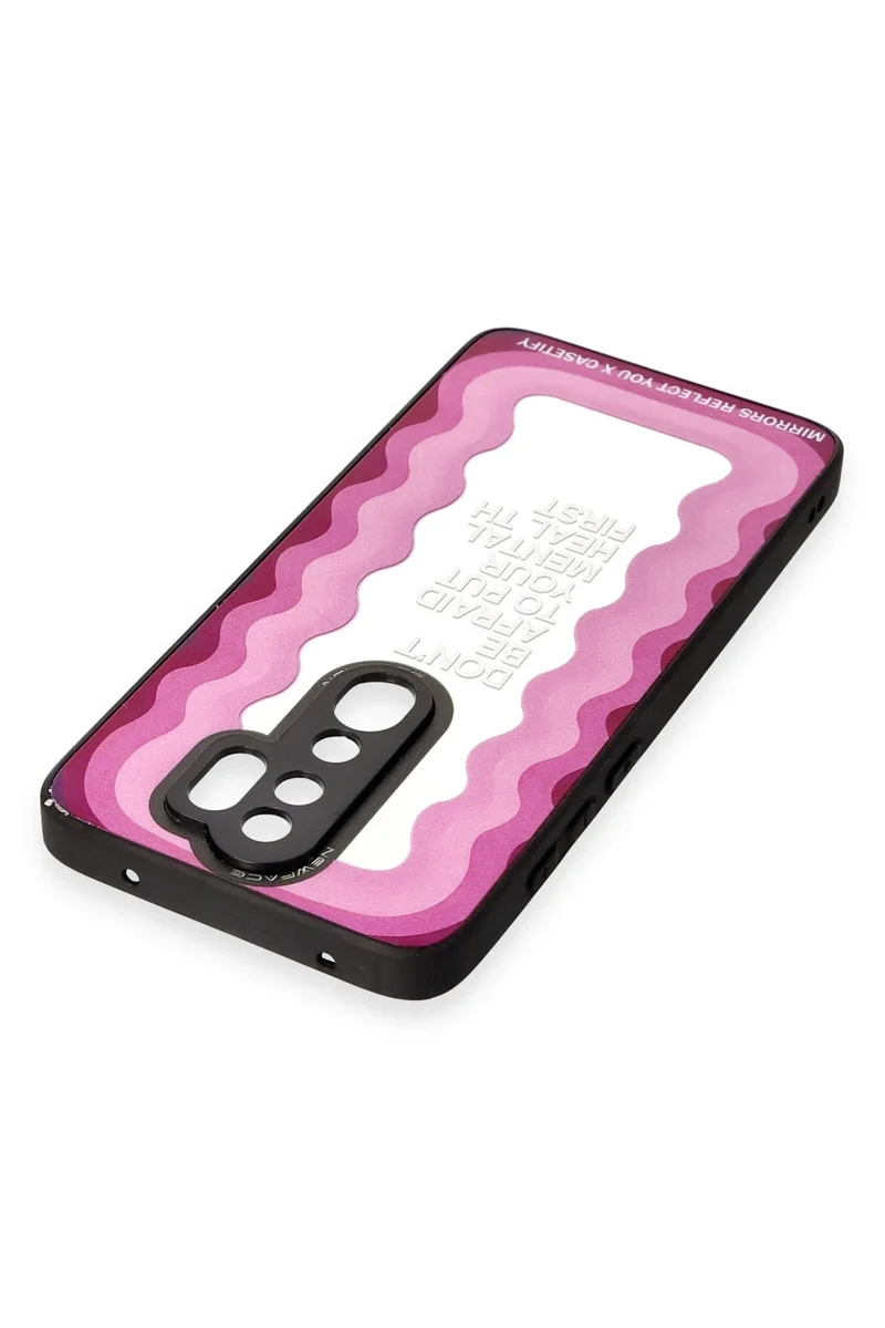 Newface Xiaomi Redmi Note 8 Pro Kılıf Mirror Desenli Kapak - Mirror - 11