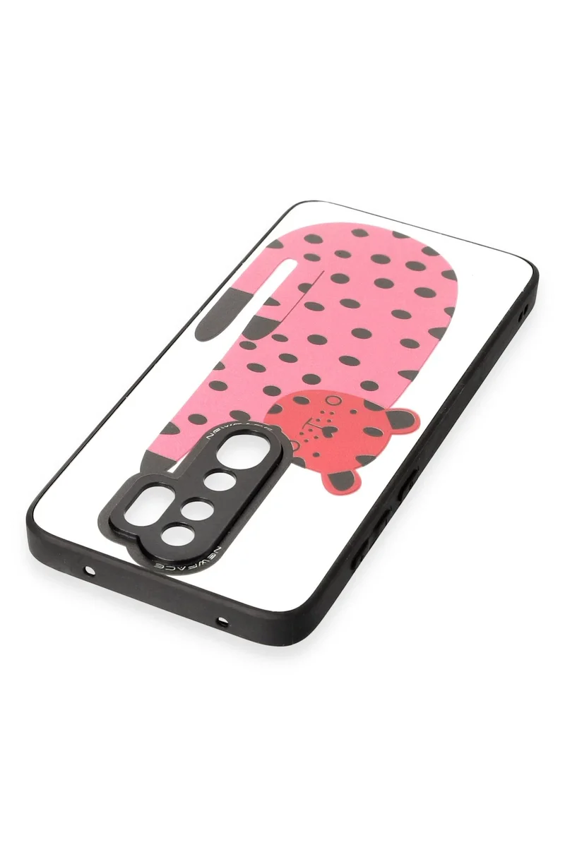 Newface Xiaomi Redmi Note 8 Pro Kılıf Mirror Desenli Kapak - Mirror - 12