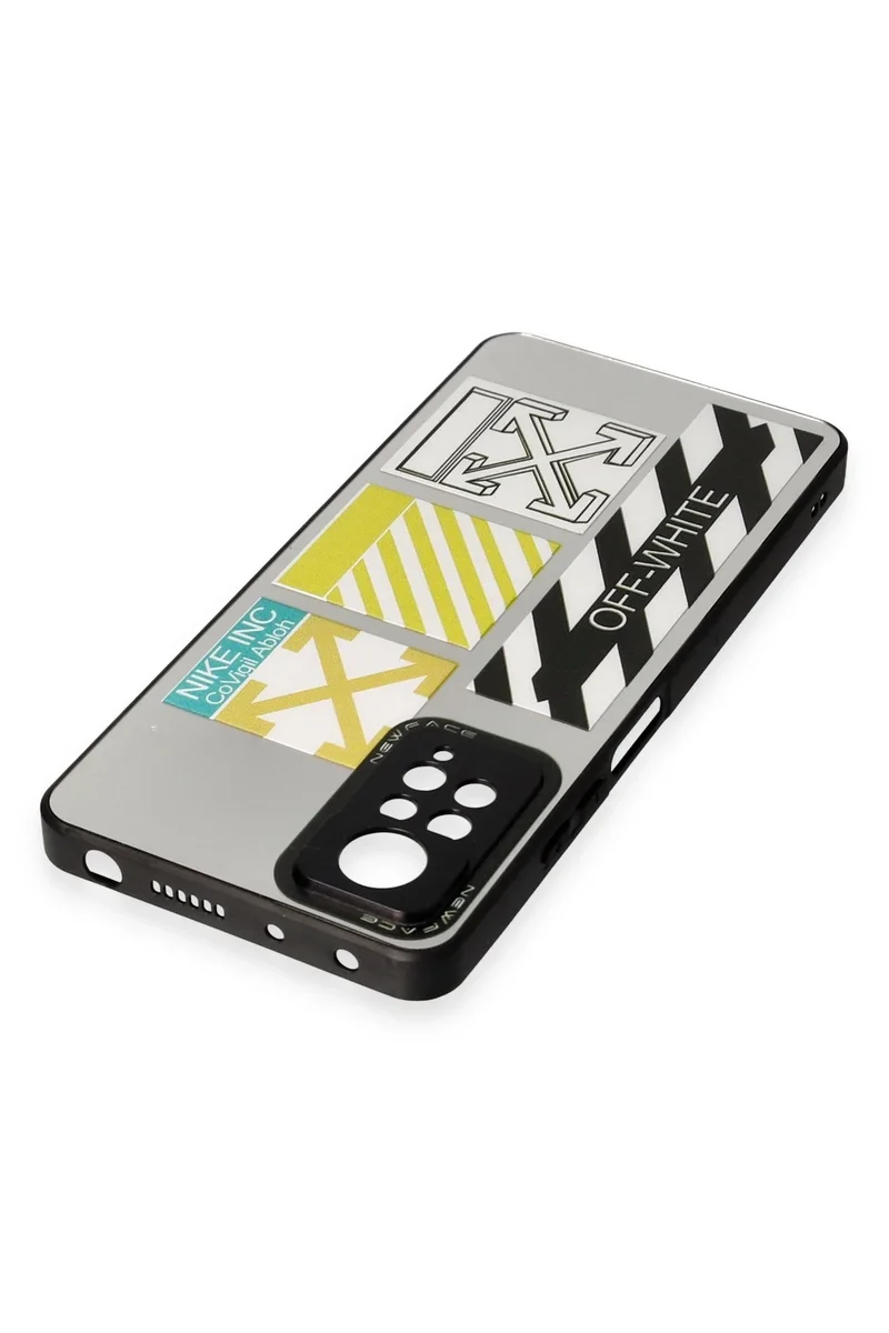 Newface Xiaomi Redmi Note 11 Pro Kılıf Mirror Desenli Kapak - Mirror - 6