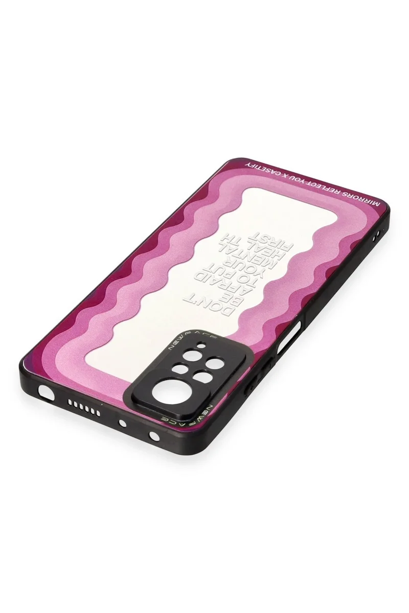 Newface Xiaomi Redmi Note 11 Pro Kılıf Mirror Desenli Kapak - Mirror - 11