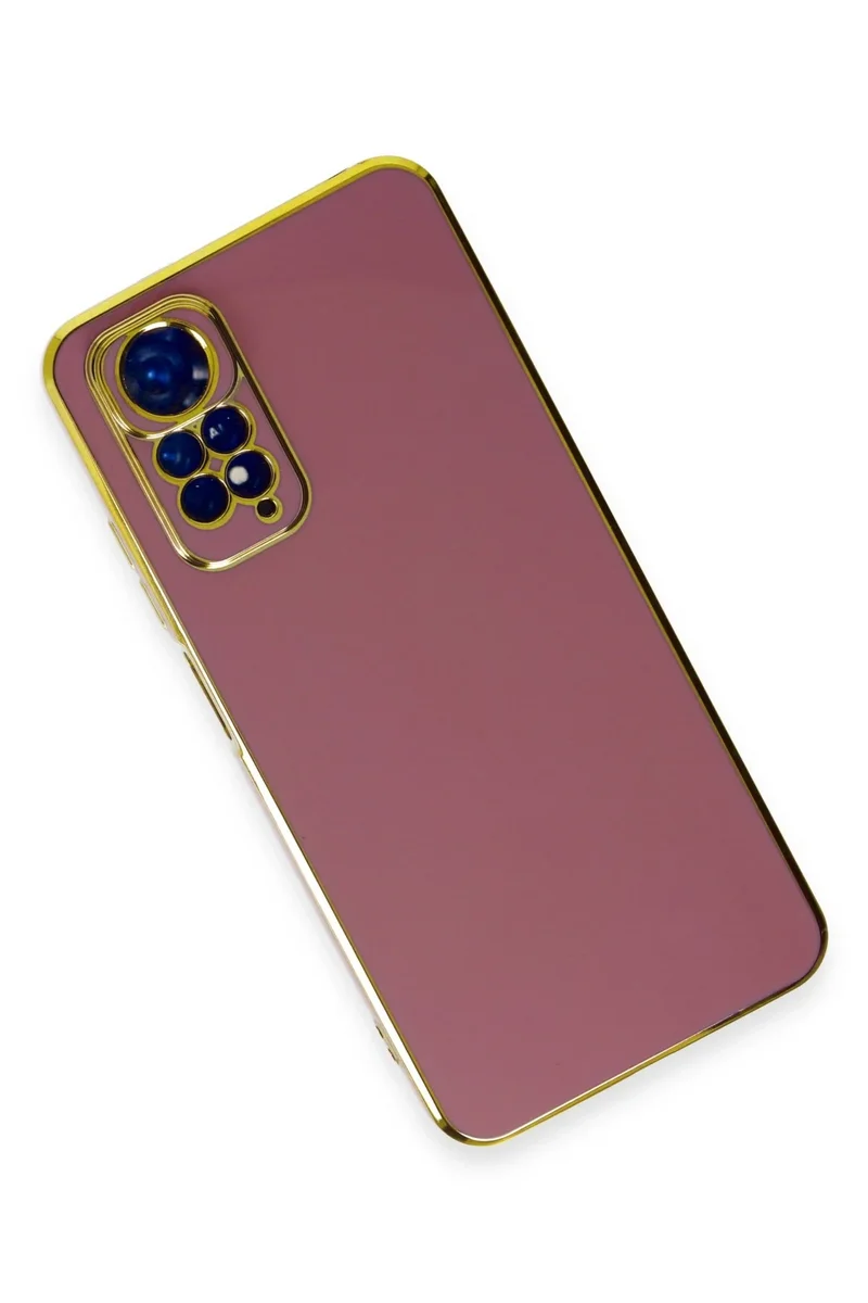 Newface Xiaomi Redmi Note 11 Kılıf Volet Silikon - Kırmızı