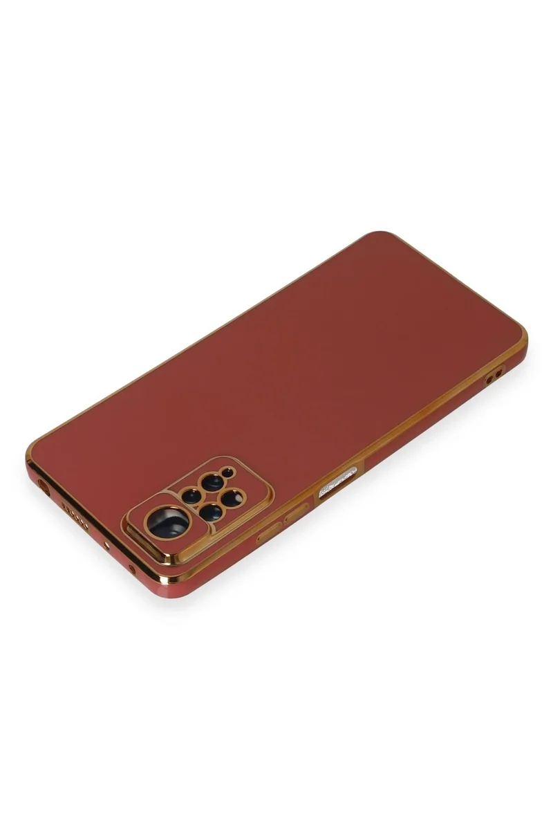 Newface Xiaomi Redmi Note 11 Pro Kılıf Volet Silikon - Kırmızı