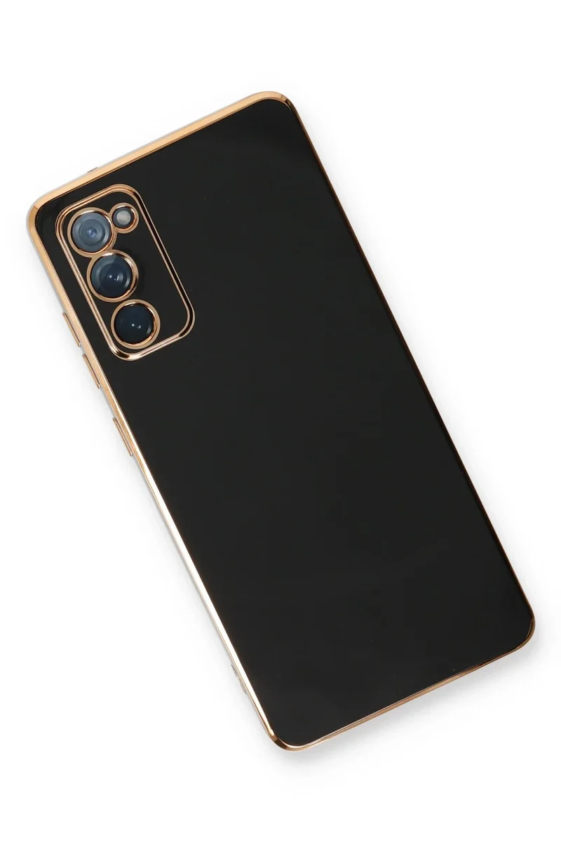 Newface Samsung Galaxy S20 FE Kılıf Volet Silikon - Siyah