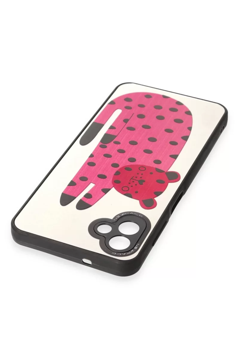 Newface Samsung Galaxy A04 Kılıf Mirror Desenli Kapak - Mirror - 12