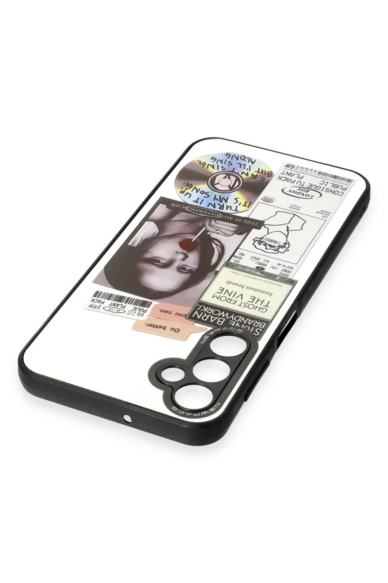 Newface Samsung Galaxy A14 4G Kılıf Mirror Desenli Kapak - Mirror - 2
