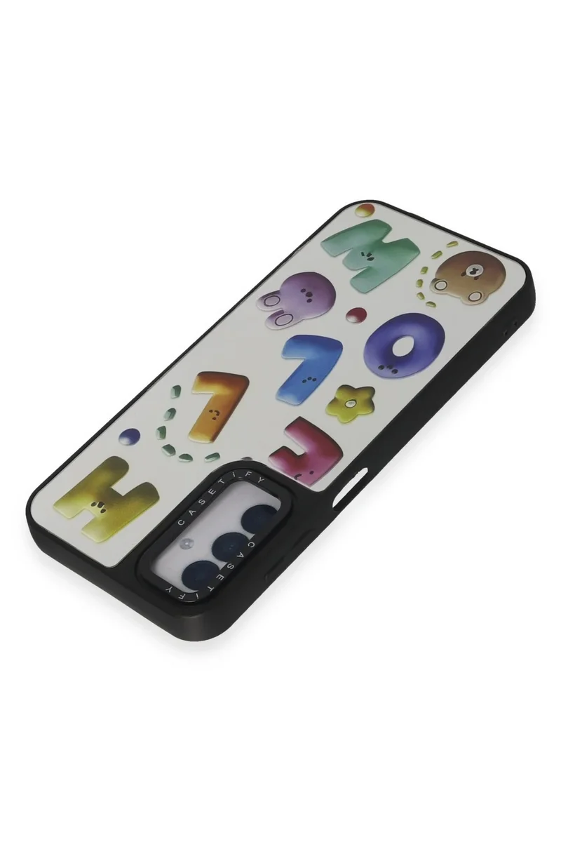 Newface Samsung Galaxy A14 4G Kılıf Mirror Desenli Kapak - Mirror - 15