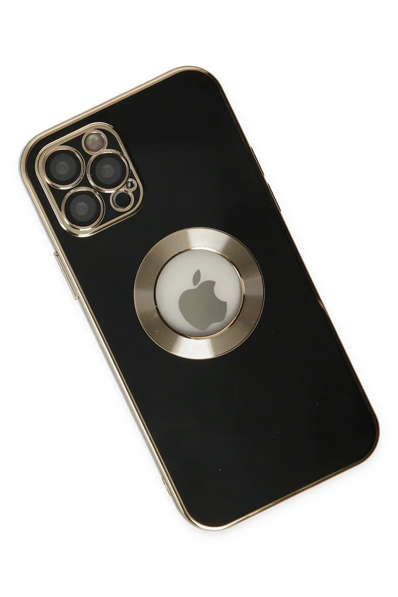 Newface iPhone 12 Pro Kılıf Store Silikon - Siyah