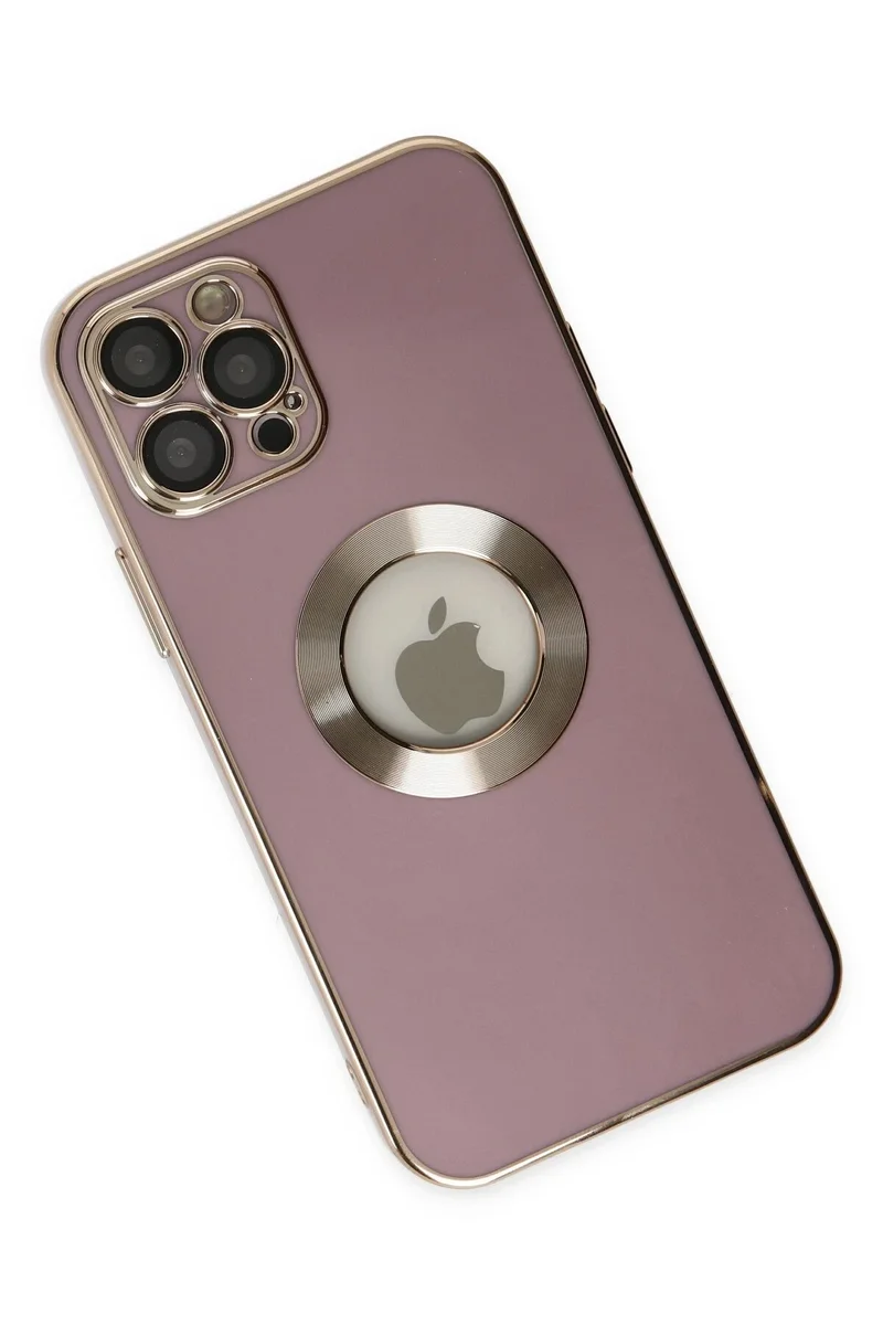 Newface iPhone 12 Pro Kılıf Store Silikon - Mor