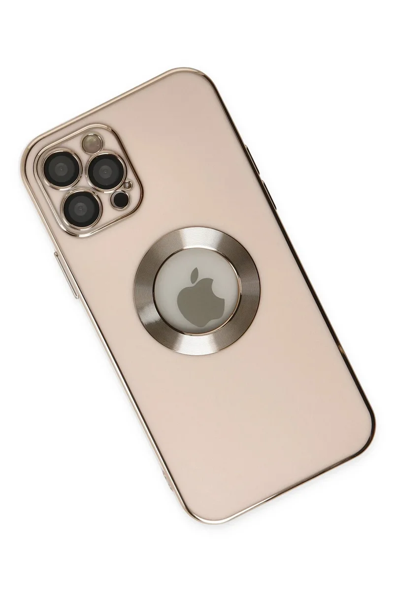 Newface iPhone 12 Pro Max Kılıf Store Silikon - Pembe