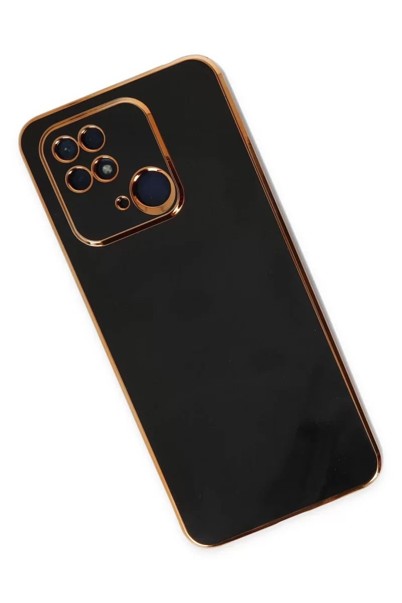 Newface Xiaomi Redmi 10C Kılıf Volet Silikon - Siyah