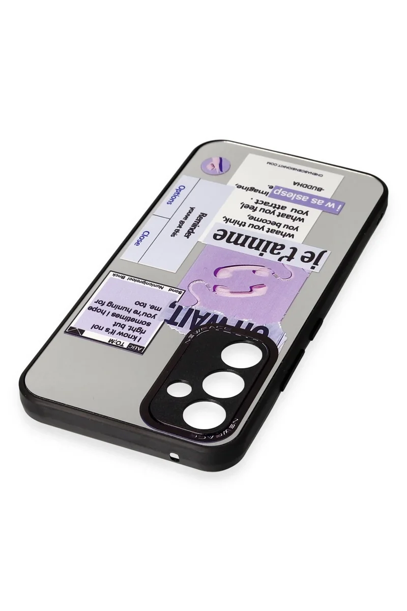 Newface Samsung Galaxy A54 5G Kılıf Mirror Desenli Kapak - Mirror - 4