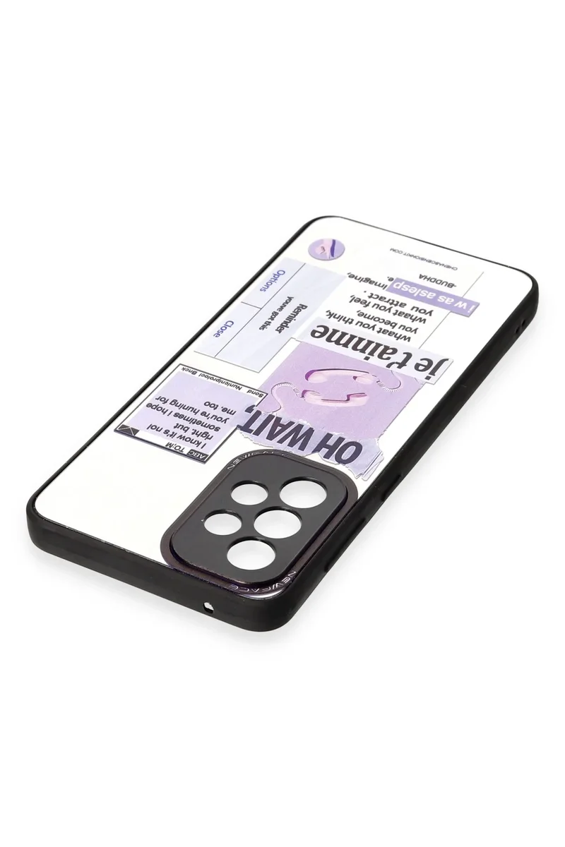 Newface Samsung Galaxy A73 5G Kılıf Mirror Desenli Kapak - Mirror - 4