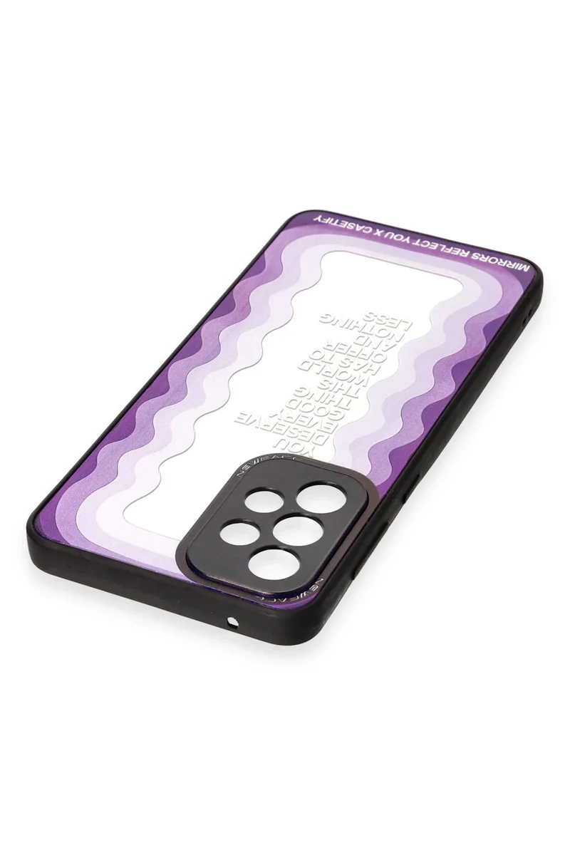 Newface Samsung Galaxy A73 5G Kılıf Mirror Desenli Kapak - Mirror - 5