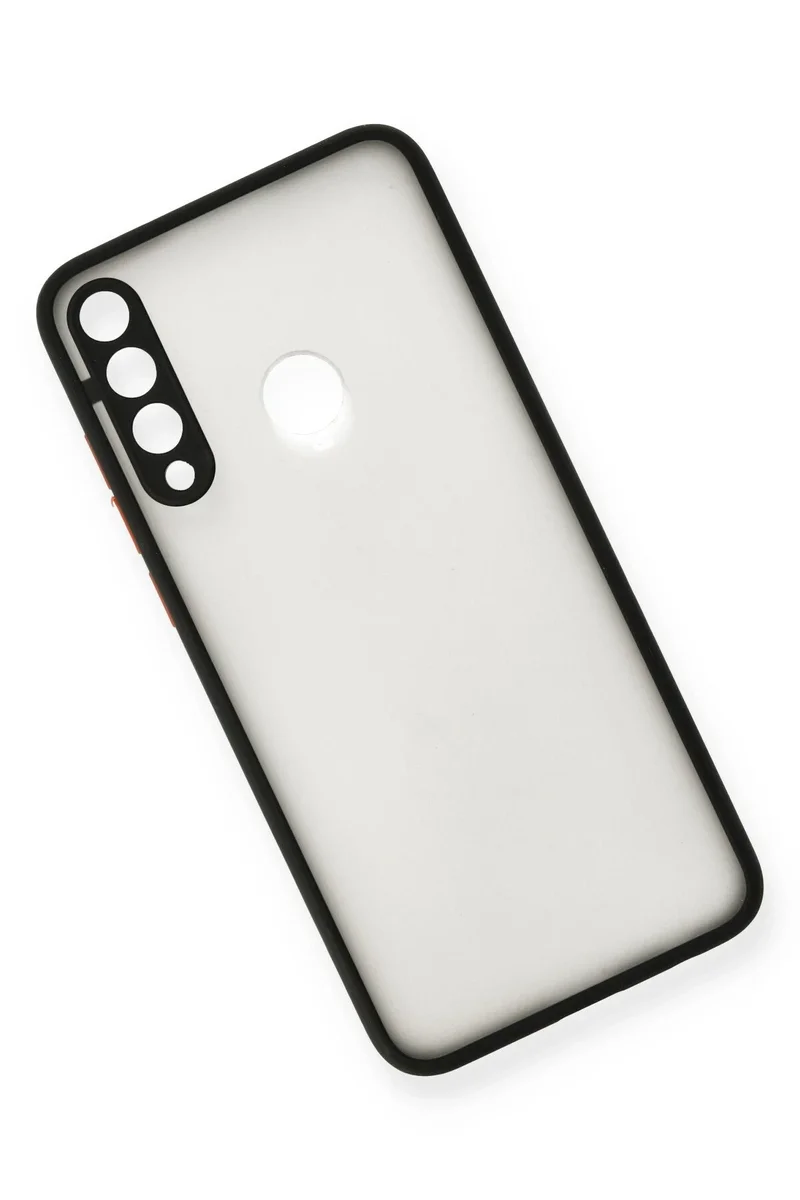 Newface Huawei Y6P Kılıf Montreal Silikon Kapak - Siyah