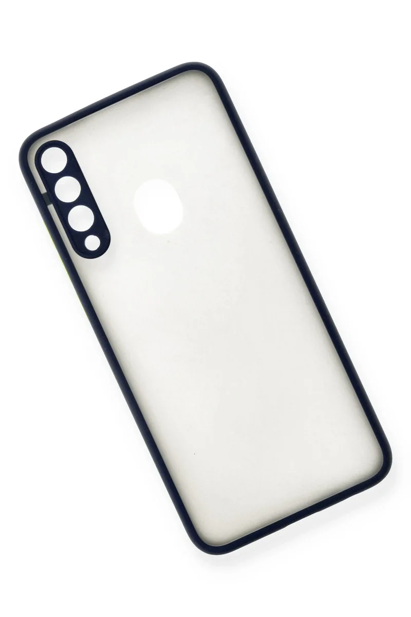 Newface Huawei Y6P Kılıf Montreal Silikon Kapak - Lacivert