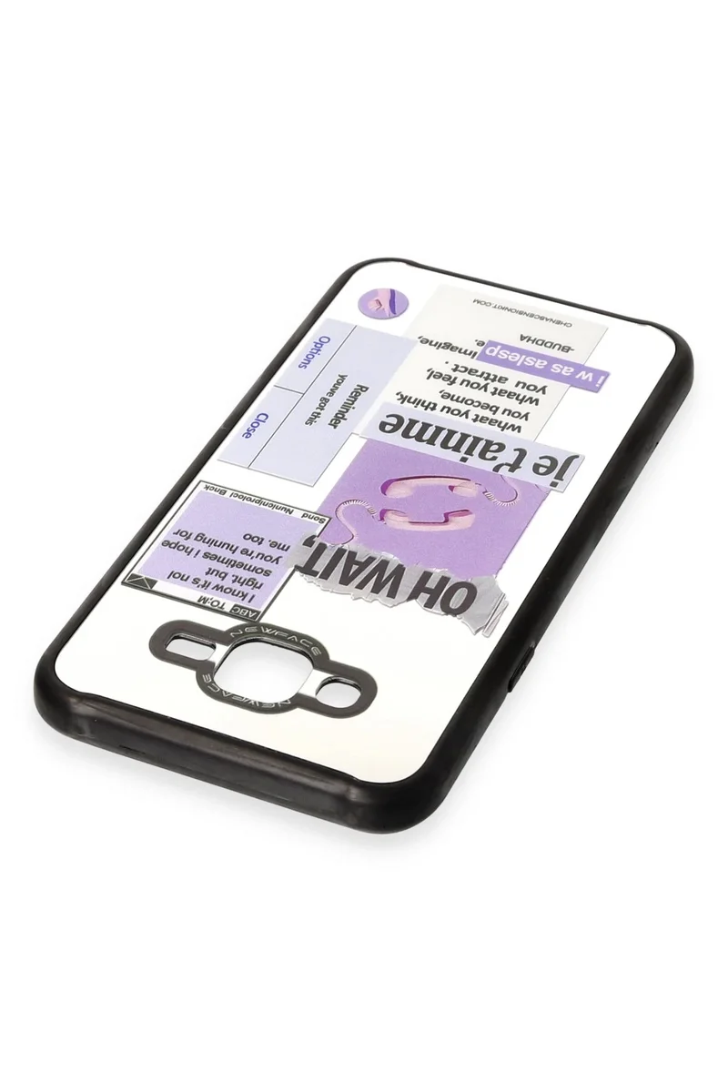 Newface Samsung Galaxy J7 Kılıf Mirror Desenli Kapak - Mirror - 4