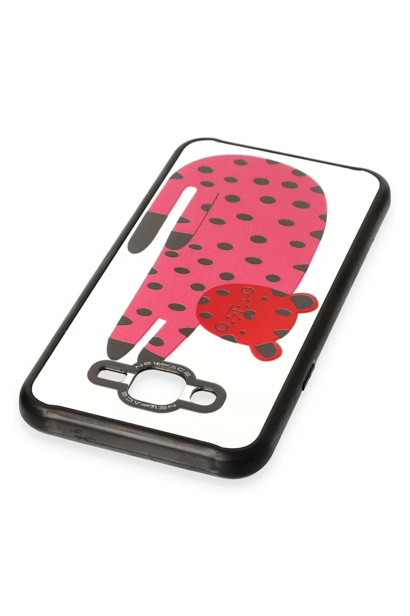 Newface Samsung Galaxy J7 Kılıf Mirror Desenli Kapak - Mirror - 12