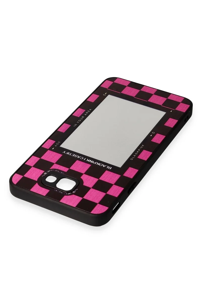 Newface Samsung Galaxy J7 Prime Kılıf Mirror Desenli Kapak - Mirror - 8