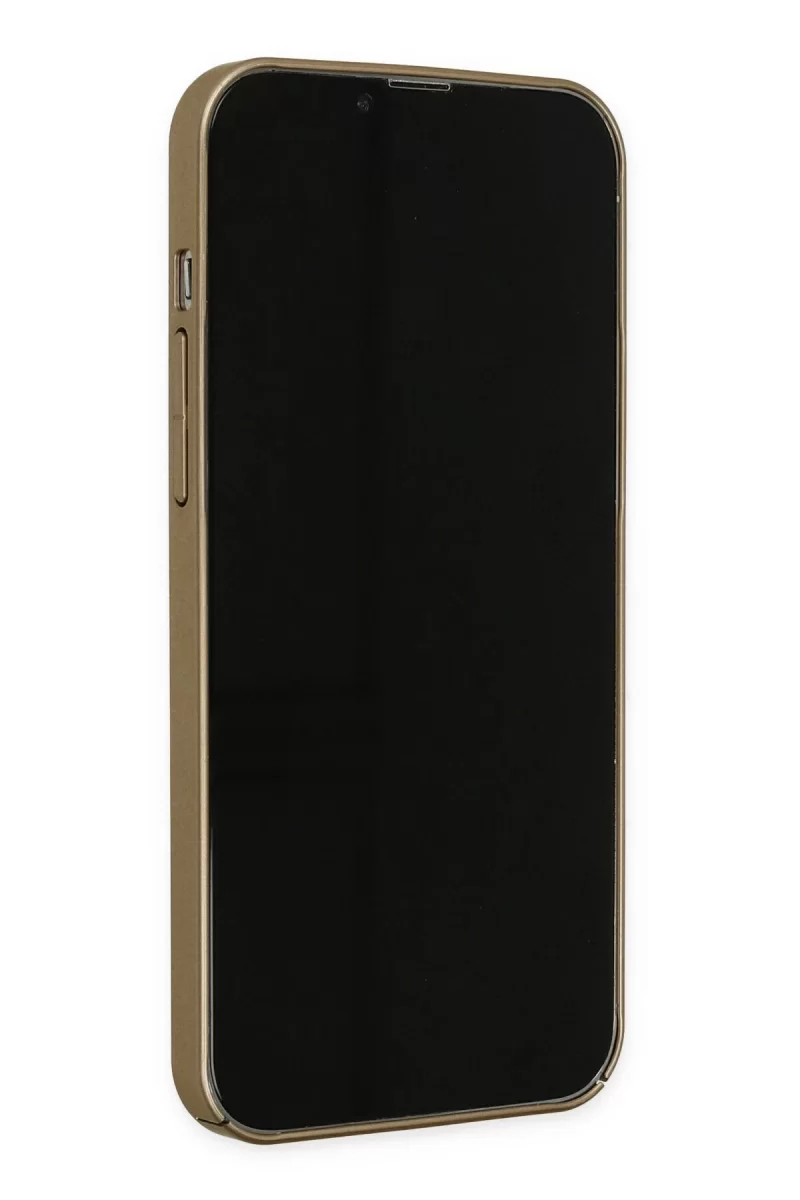 Newface iPhone 13 Pro Kılıf Jack Magneticsafe Lens Silikon - Gold