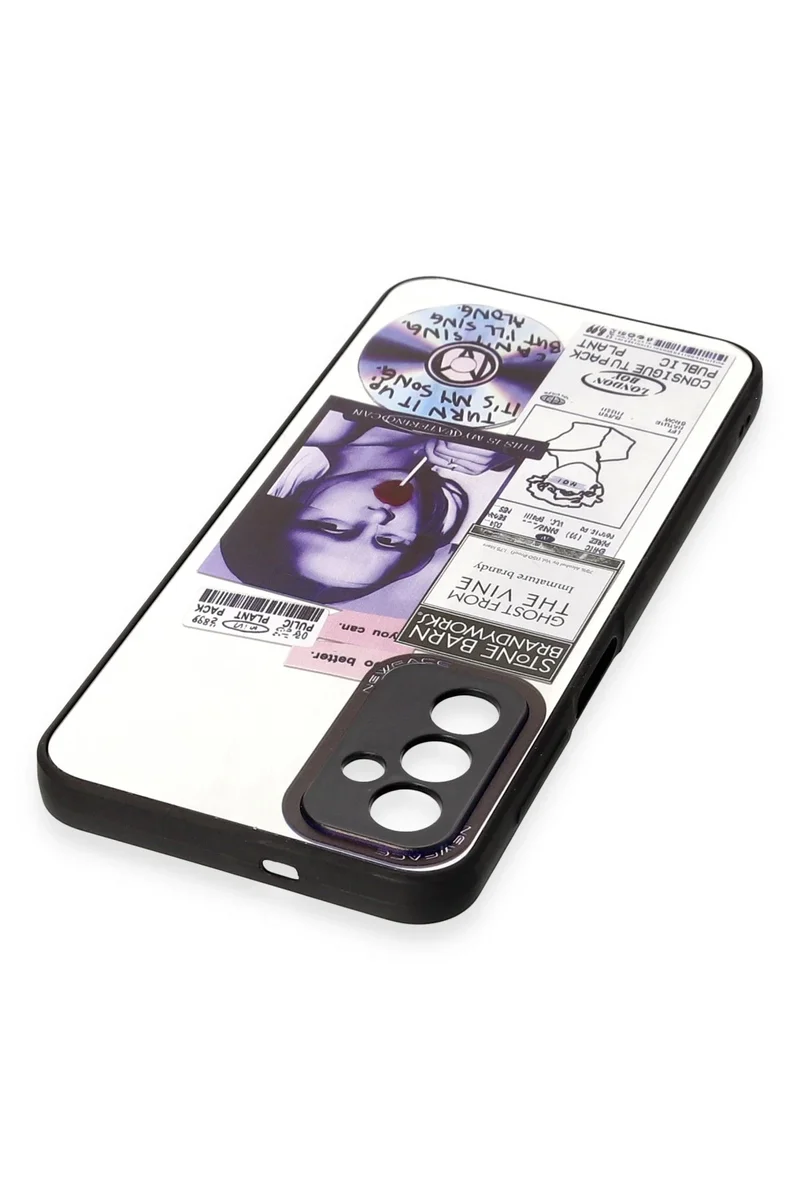 Newface Samsung Galaxy M23 Kılıf Mirror Desenli Kapak - Mirror - 2