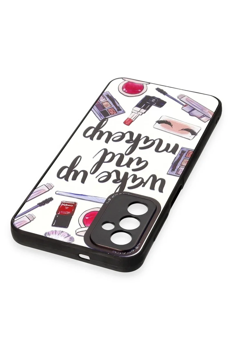 Newface Samsung Galaxy M23 Kılıf Mirror Desenli Kapak - Mirror - 3