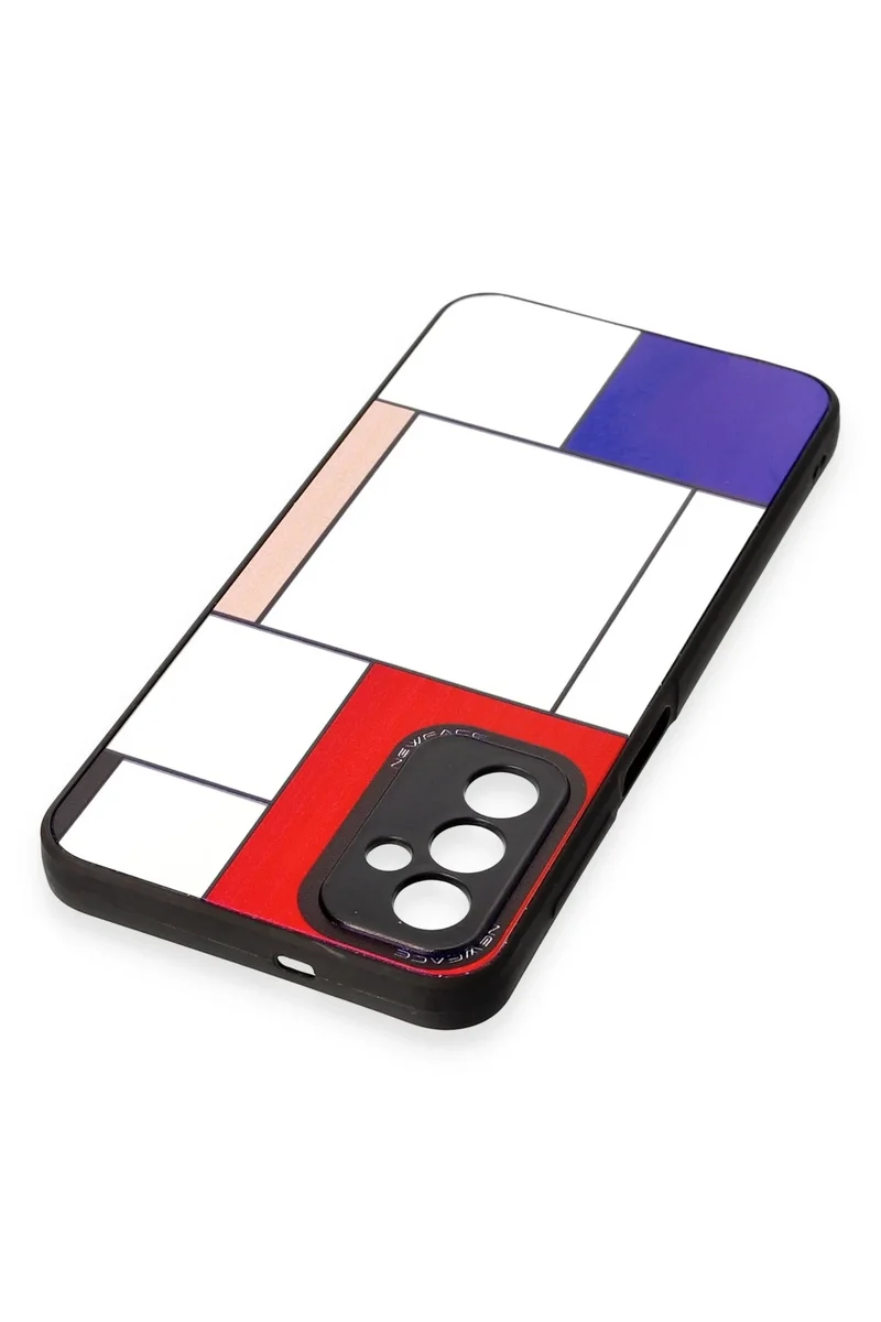 Newface Samsung Galaxy M23 Kılıf Mirror Desenli Kapak - Mirror - 9