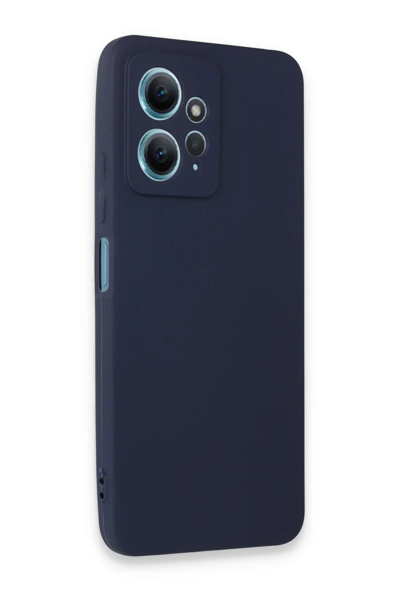 Newface Xiaomi Redmi Note 12 4G Kılıf First Silikon - Lacivert