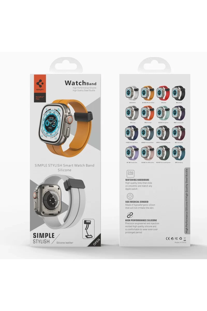 Newface Apple Watch 38mm KR412 Elegance Stylısh Kordon - Siyah