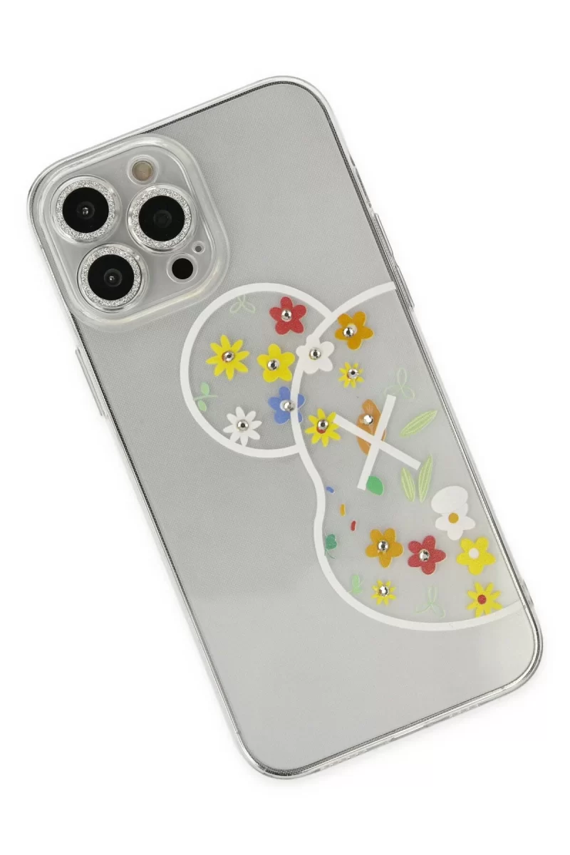 Newface iPhone 13 Pro Max Kılıf Lucky Silikon - Lucky 5