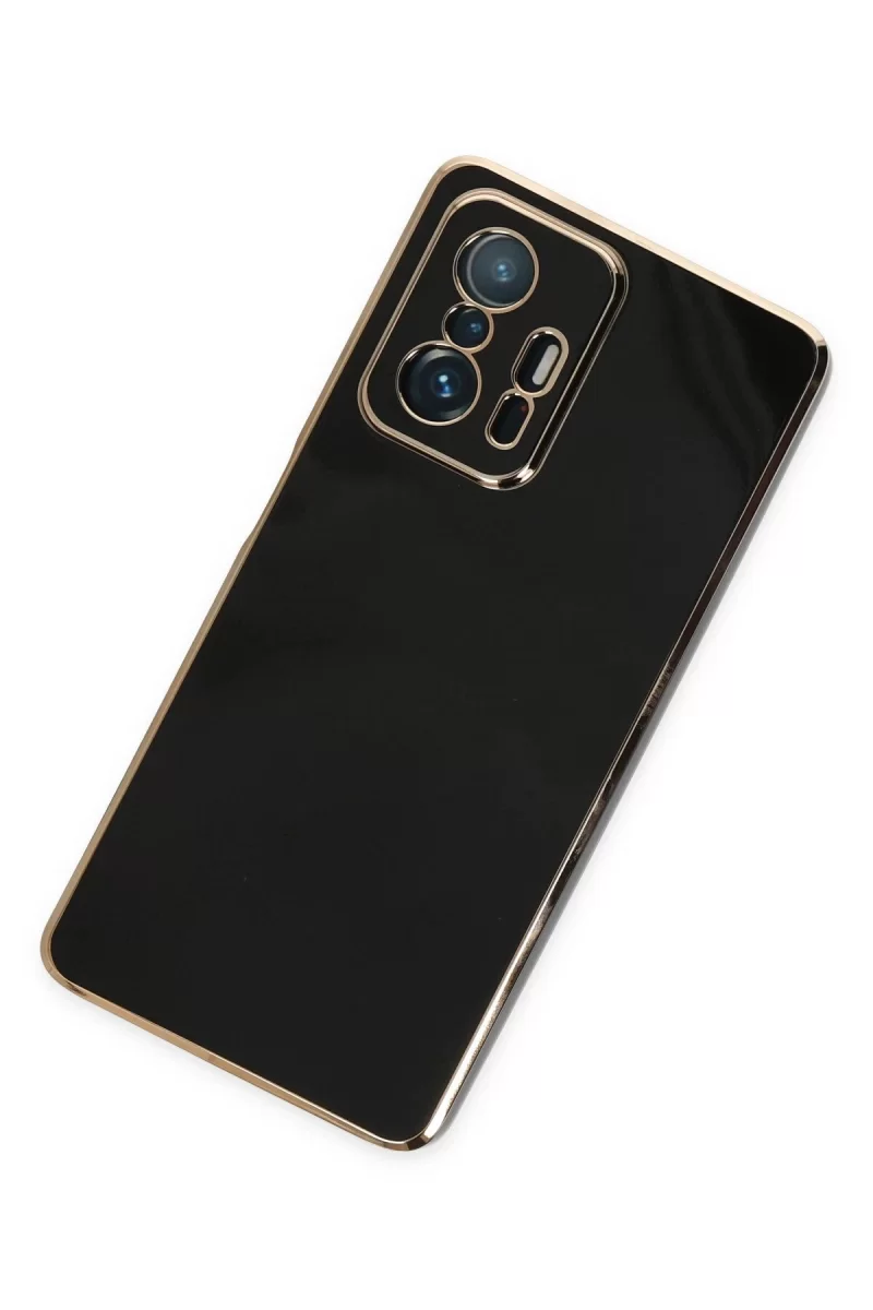 Newface Xiaomi Mi 11T Pro Kılıf Volet Silikon - Siyah