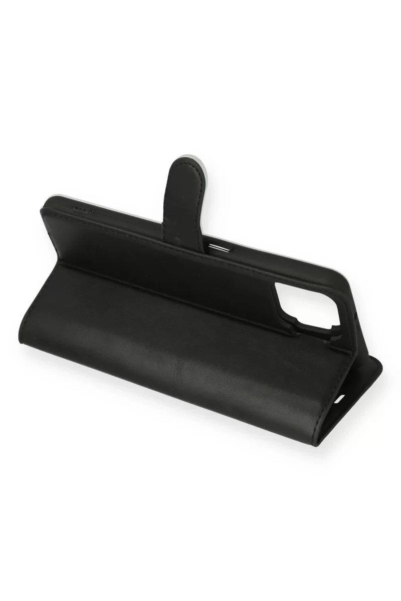 Newface Oppo A73 Kılıf Trend S Plus Kapaklı Kılıf - Siyah