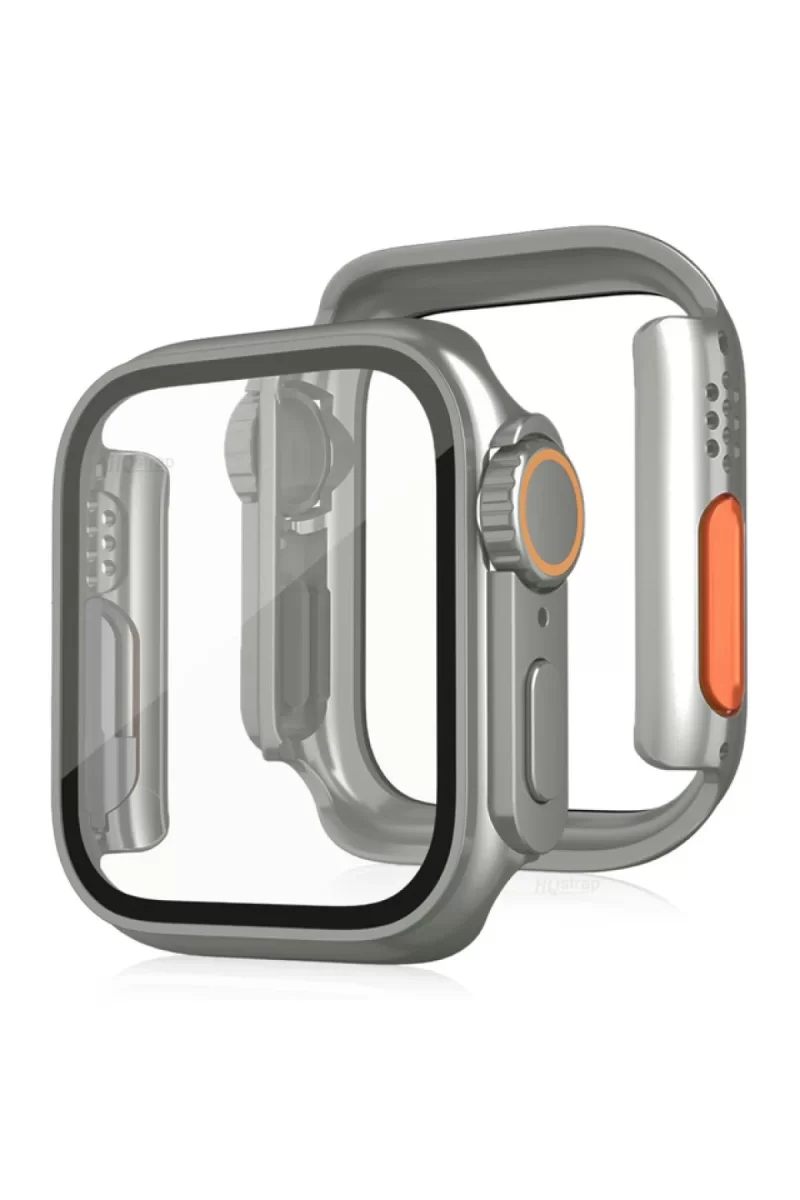 Newface Apple Watch 44mm Watch 49mm Kasa Dönüştürücü ve Ekran Koruyucu - Yıldız Işığı