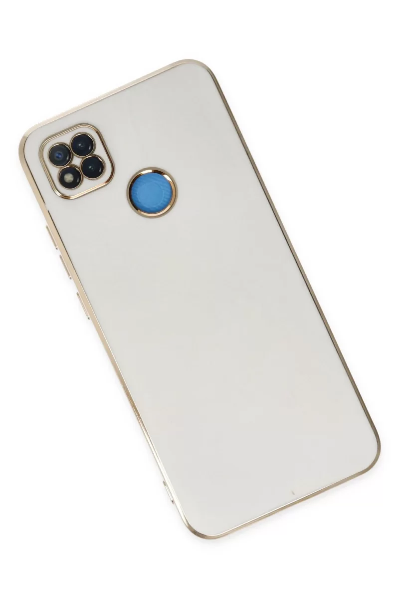 Newface Xiaomi Redmi 9C Kılıf Volet Silikon - Beyaz