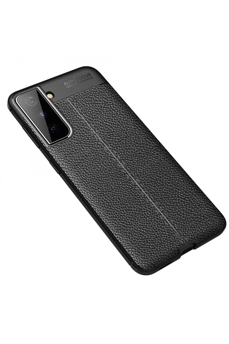 Newface Samsung Galaxy S21 Plus Kılıf Auto Focus Kapak - Siyah