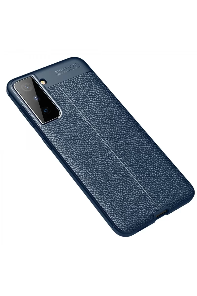 Newface Samsung Galaxy S21 Plus Kılıf Auto Focus Kapak - Lacivert