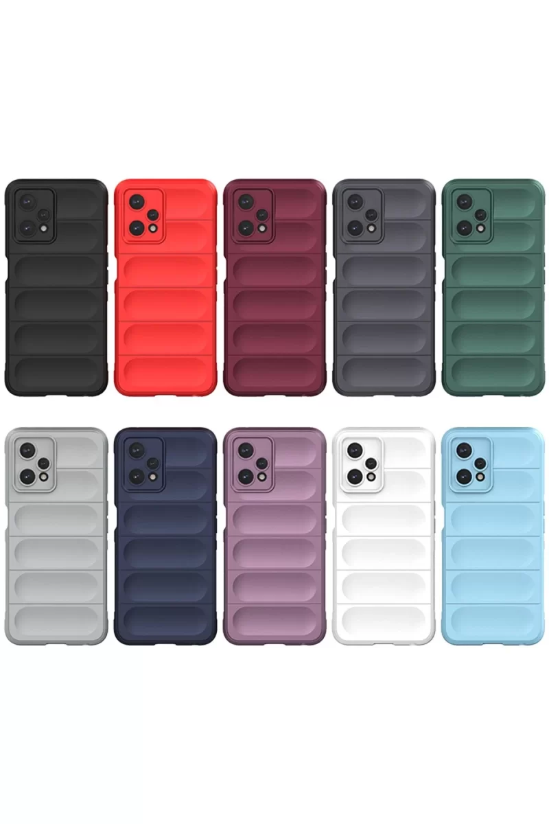 Newface Realme 9 Pro 5G Kılıf Optimum Silikon - Kırmızı