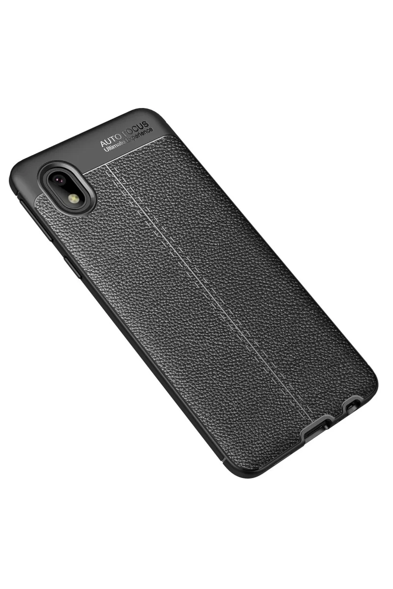 Newface Samsung Galaxy A01 Core Kılıf Auto Focus Kapak - Siyah