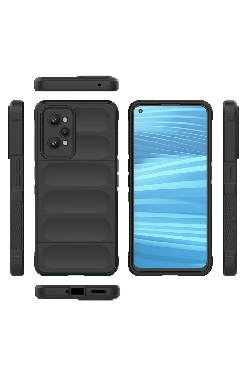 Newface Realme GT2 5G Kılıf Optimum Silikon - Krem