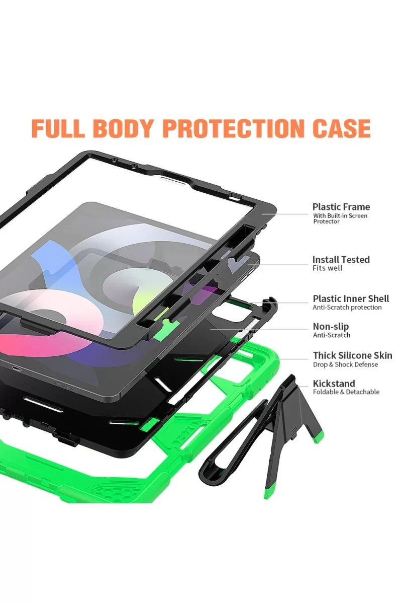 Newface iPad Pro 11 (2020) Kılıf Griffin Tablet Kapak - Yeşil