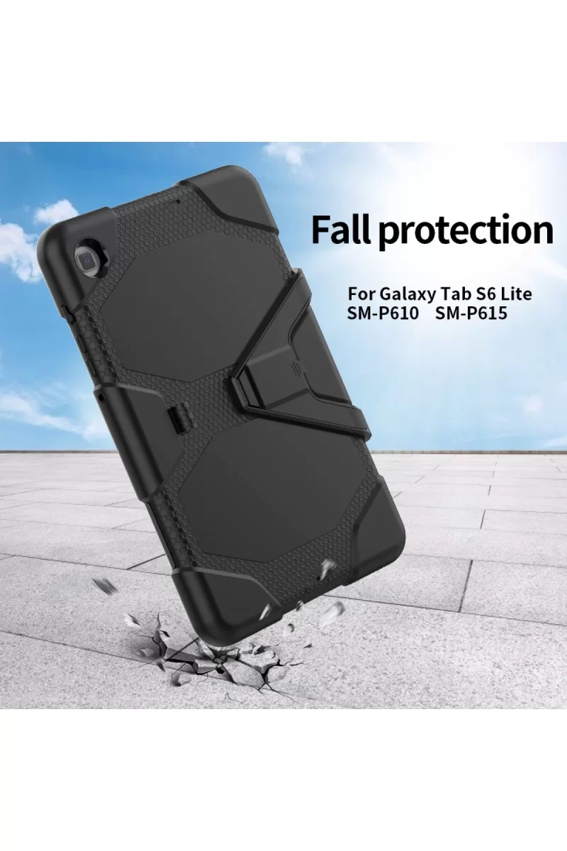 Newface Samsung Galaxy T500 Tab A7 10.4 Kılıf Griffin Tablet Kapak - Siyah