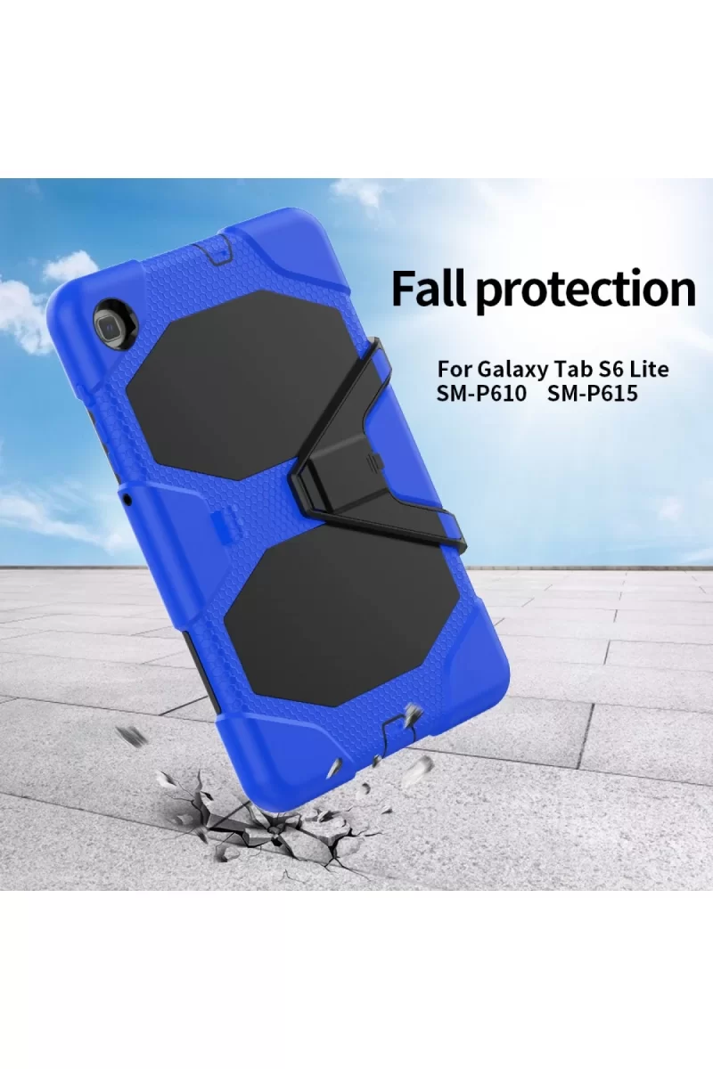 Newface Samsung Galaxy T500 Tab A7 10.4 Kılıf Griffin Tablet Kapak - Mavi