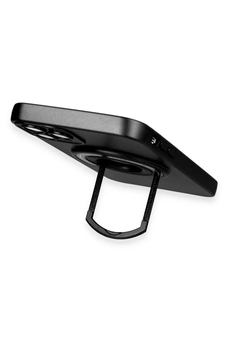 Newface iPhone 12 Pro Kılıf Lukka Magneticsafe Kapak - Siyah