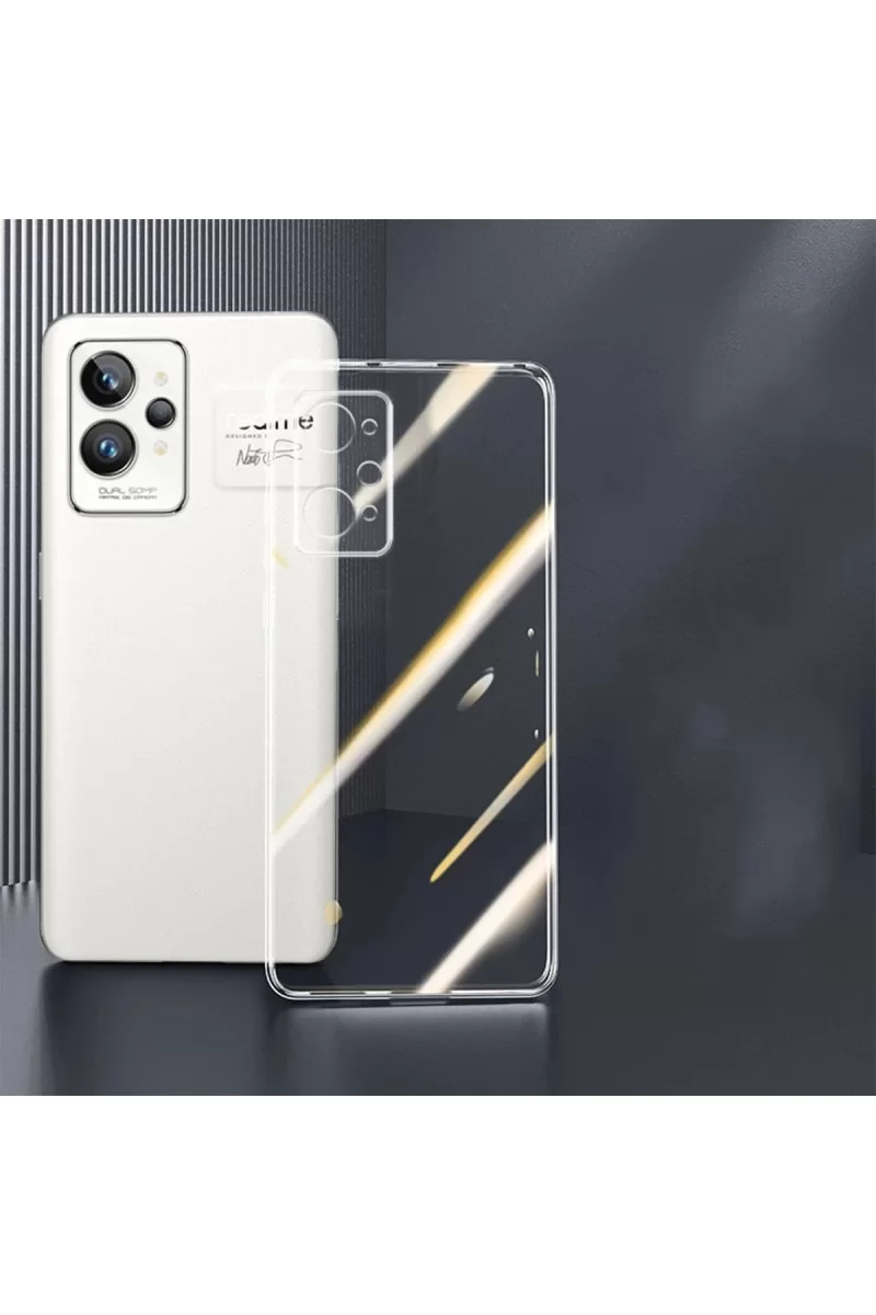Newface Realme GT2 5G Kılıf Lüx Şeffaf Silikon