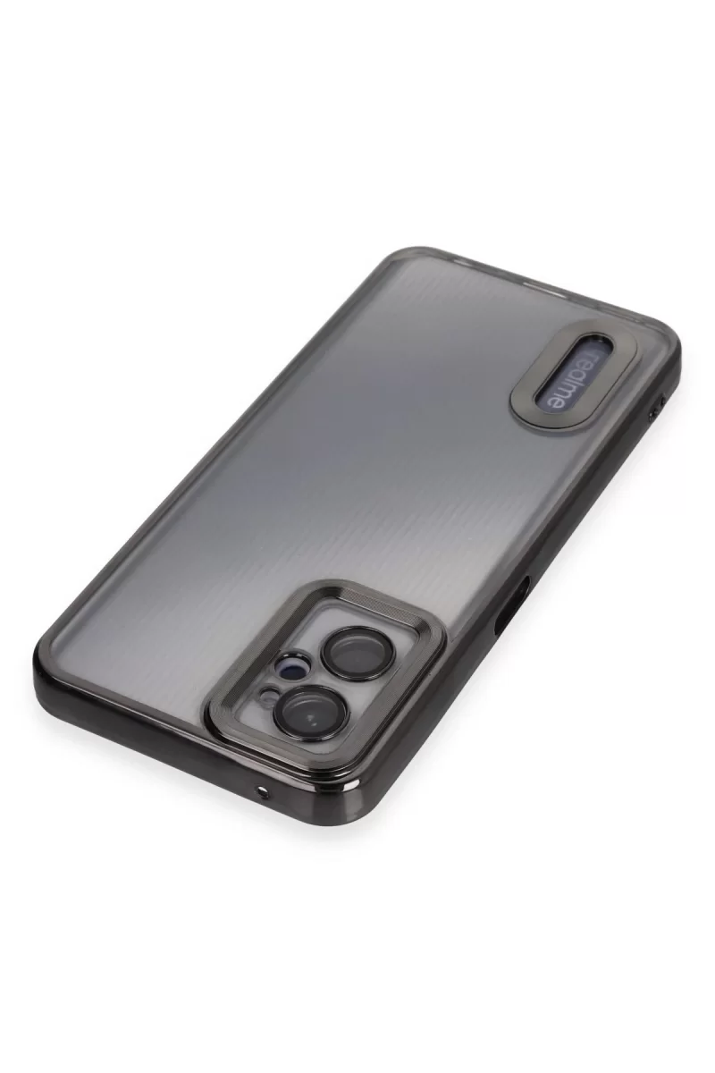 Newface Realme 9i 4G Kılıf Slot Silikon - Siyah