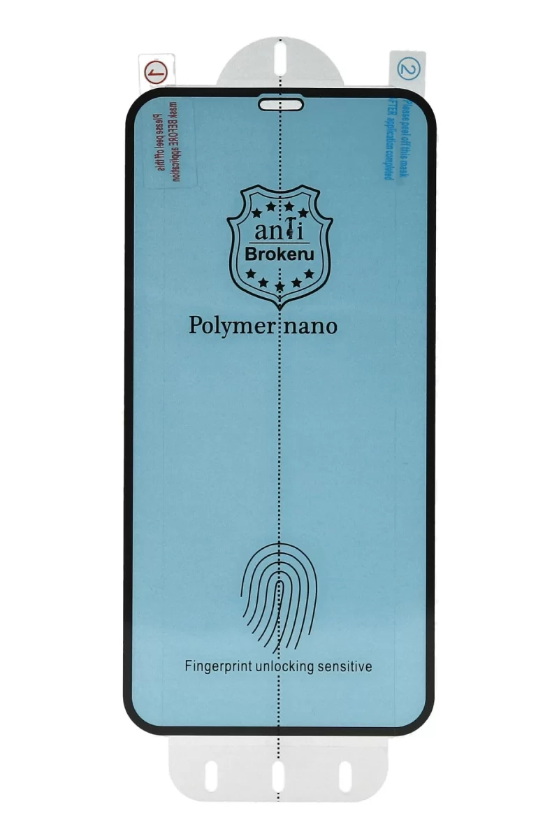 Newface iPhone 7 Plus Polymer Nano Ekran Koruyucu - Siyah