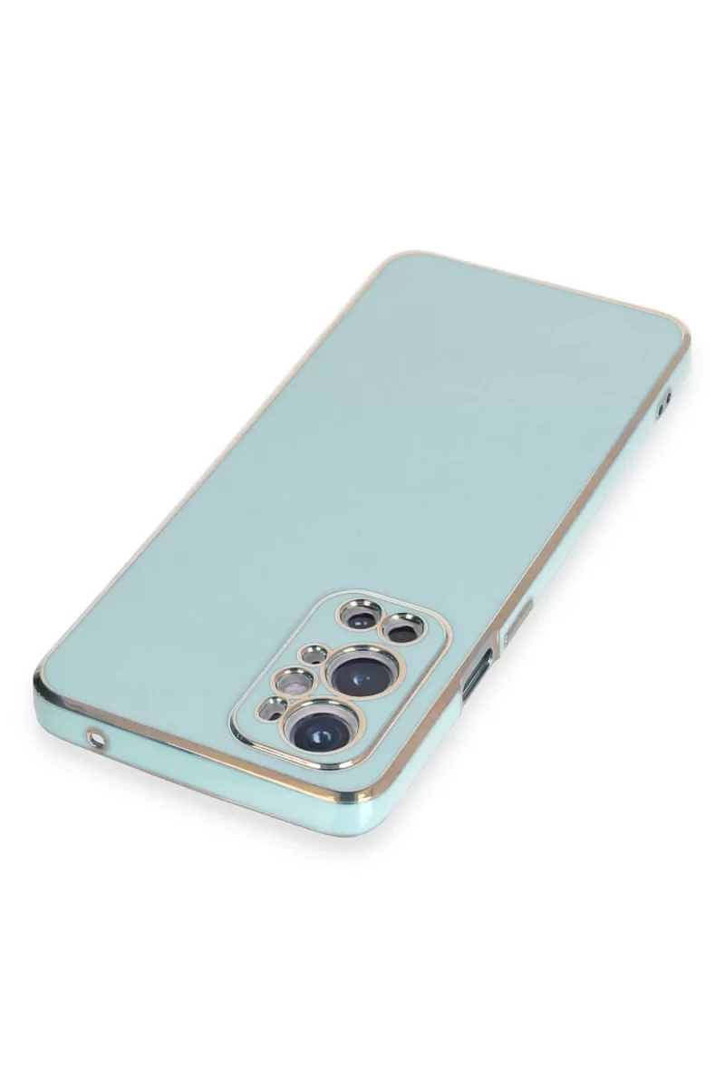 Newface One Plus 9 Pro Kılıf Volet Silikon - Açık Yeşil