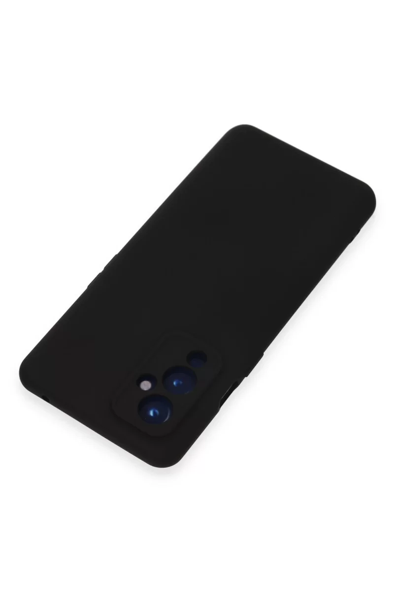 Newface One Plus 9 Kılıf Nano içi Kadife Silikon - Siyah