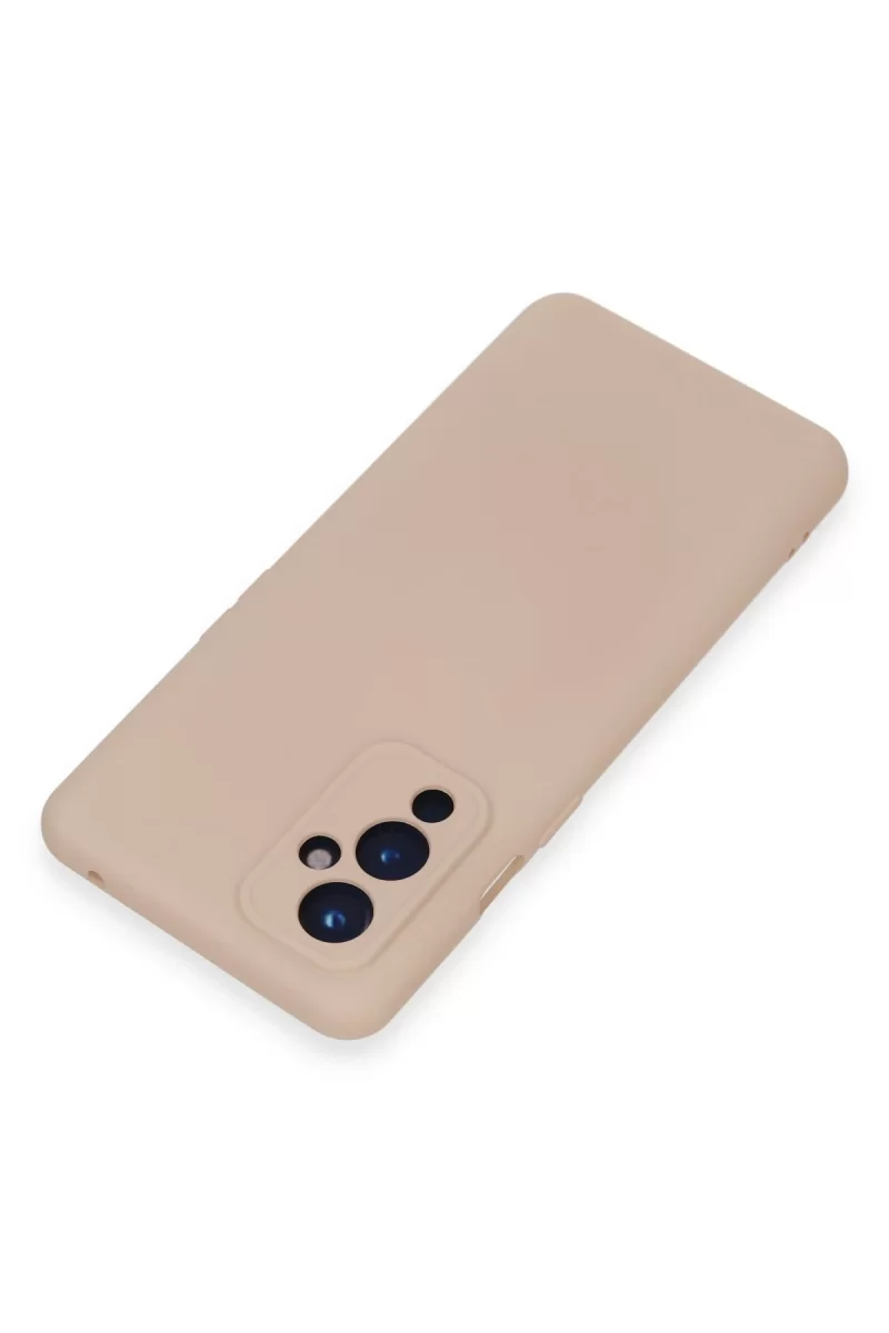 Newface One Plus 9 Kılıf Nano içi Kadife Silikon - Pudra